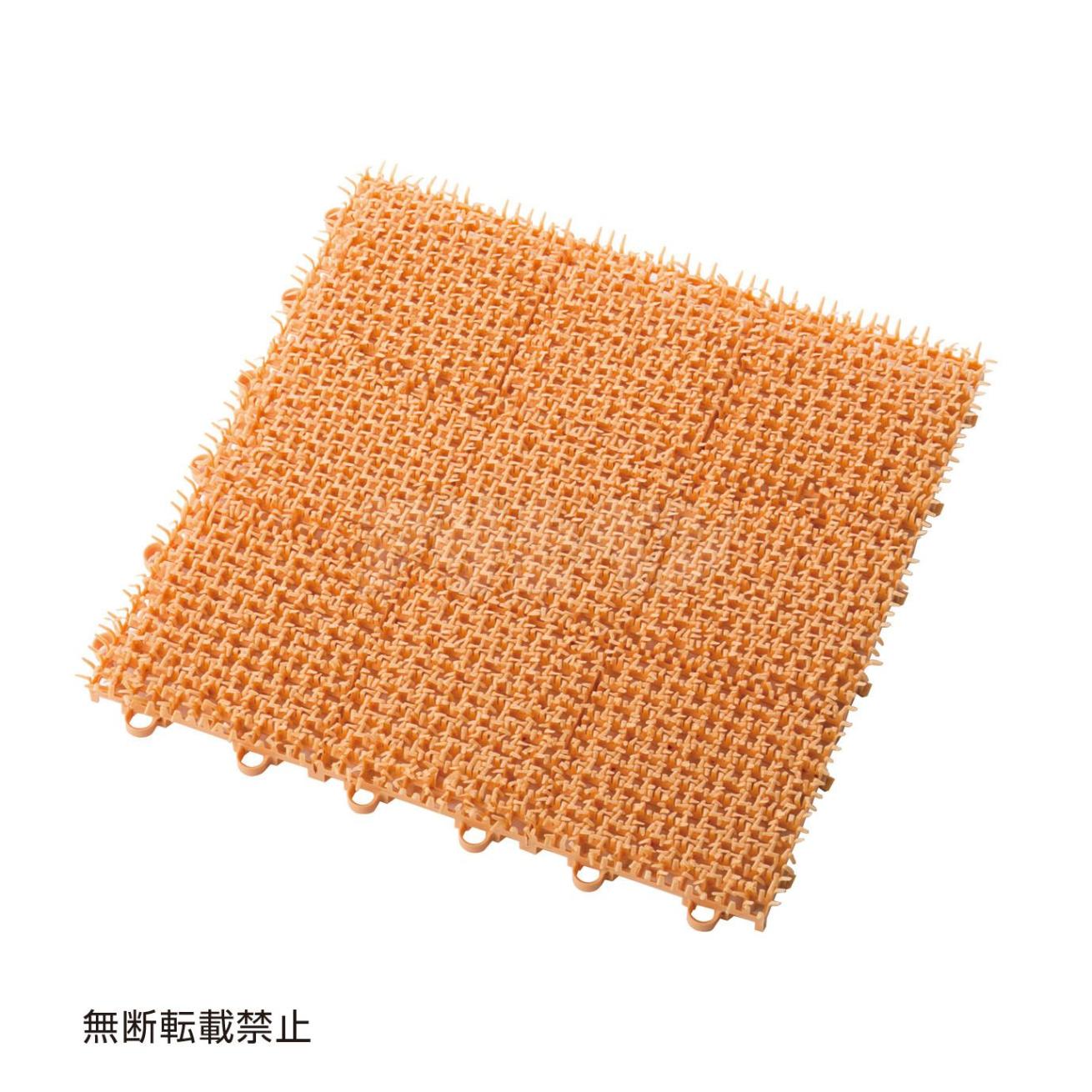 OPPO necoshiba 4枚入 オレンジ オッポ ネコシバ 猫用人工芝 砂取りマット