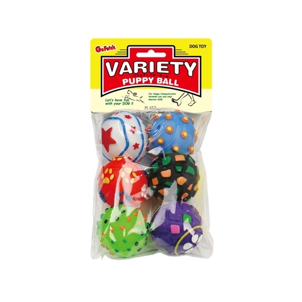 プラッツ バラエティ パピーボール ６Ｐ