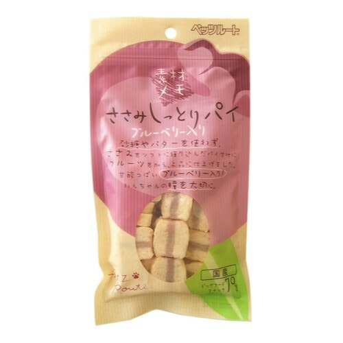 ささみしっとりパイ ブルーベリー入り 70g 犬用おやつ