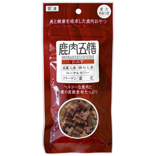 鹿肉五膳シニア/50g
