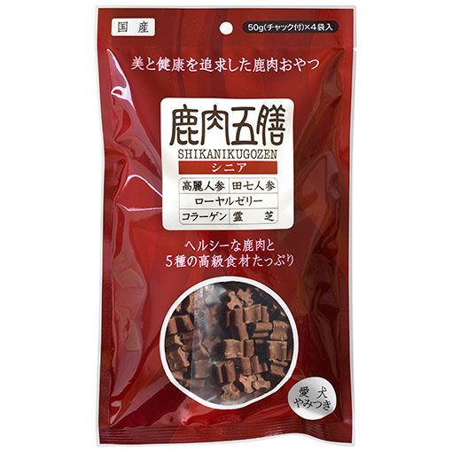 鹿肉五膳シニア/200g