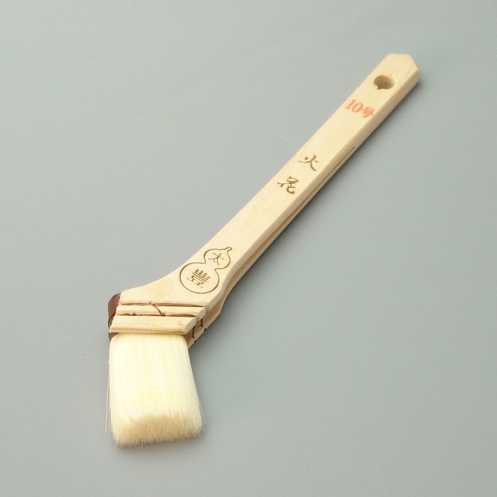 塗装刷毛 火花（水性）ナイロン筋違１０号 幅30mm 毛丈40ｍｍ タイホウ