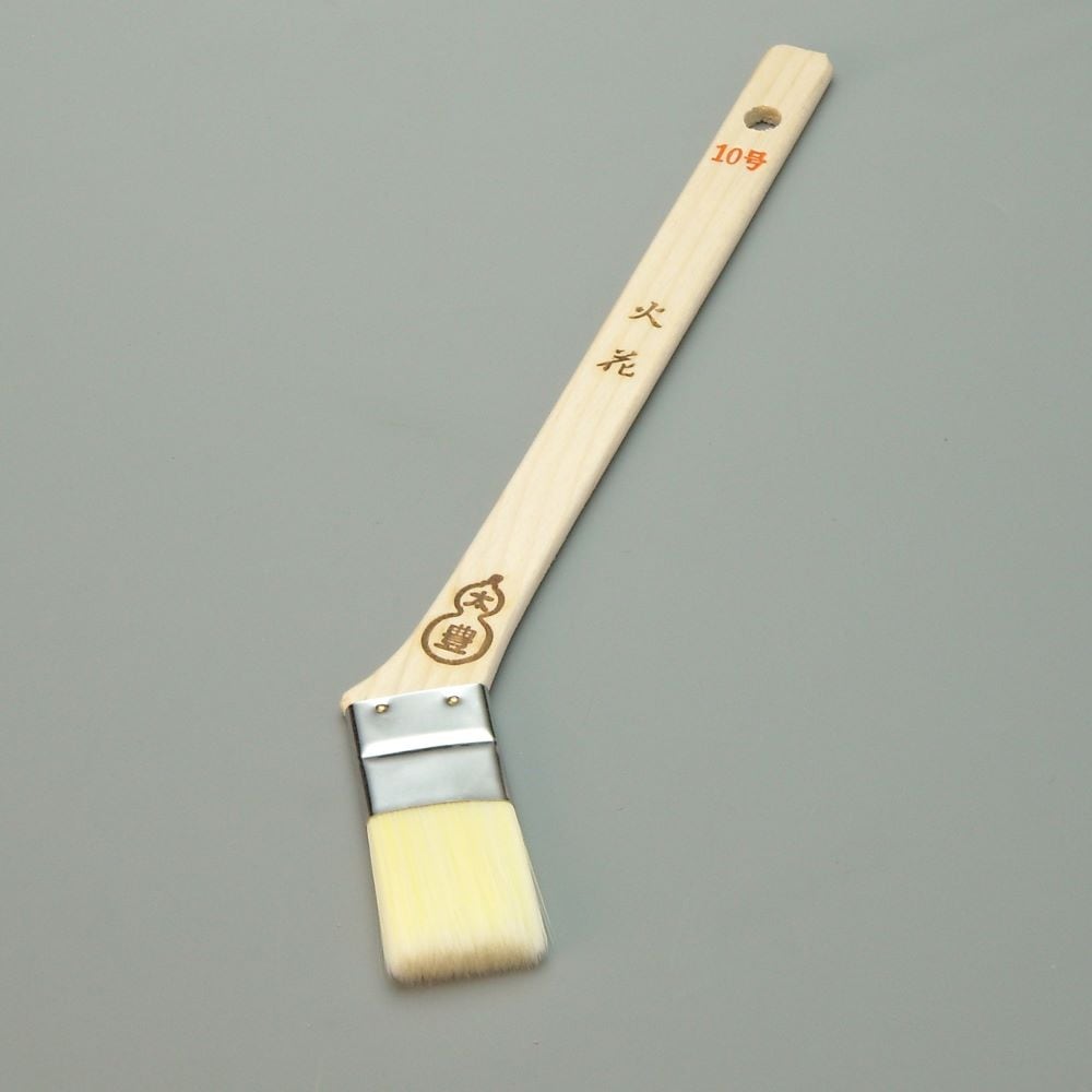 塗装刷毛 火花（ナイロン）メジ（筋違）１０号 幅30mm 毛丈35ｍｍ タイホウ