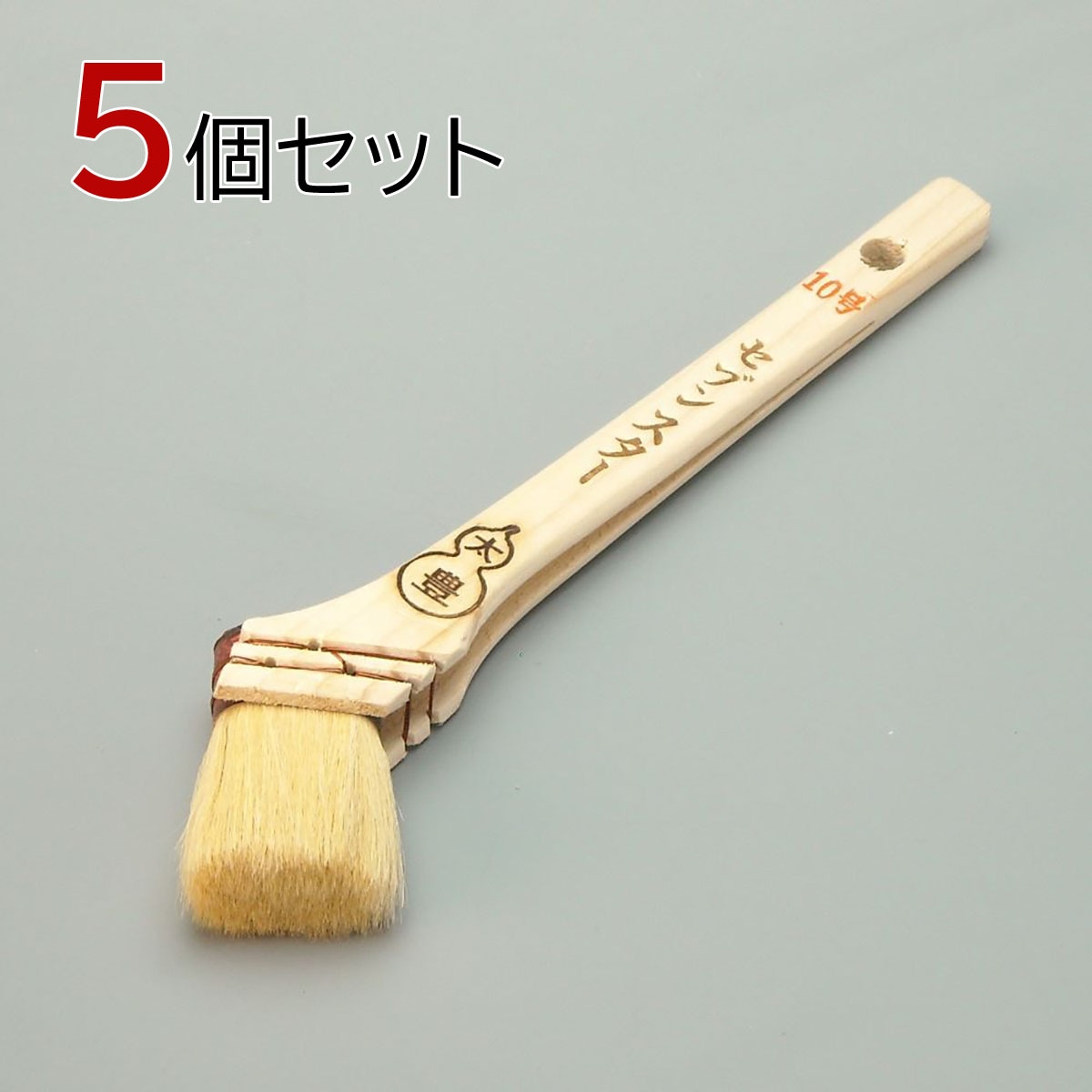 塗装刷毛 セブンスター筋違１０号 5個セット 幅30mm 毛丈36ｍｍ タイホウ