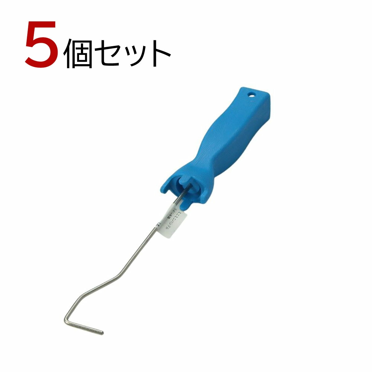 塗装ローラーハンドル ミニミニハンドル１インチ用 短柄 5個セット 全長約29cm タイホウ