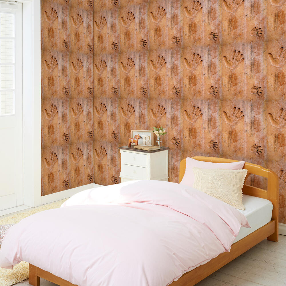 壁紙 のりなし クロス 1m単位 切り売り デジタルプリントカベ紙 フェイク柄 F012