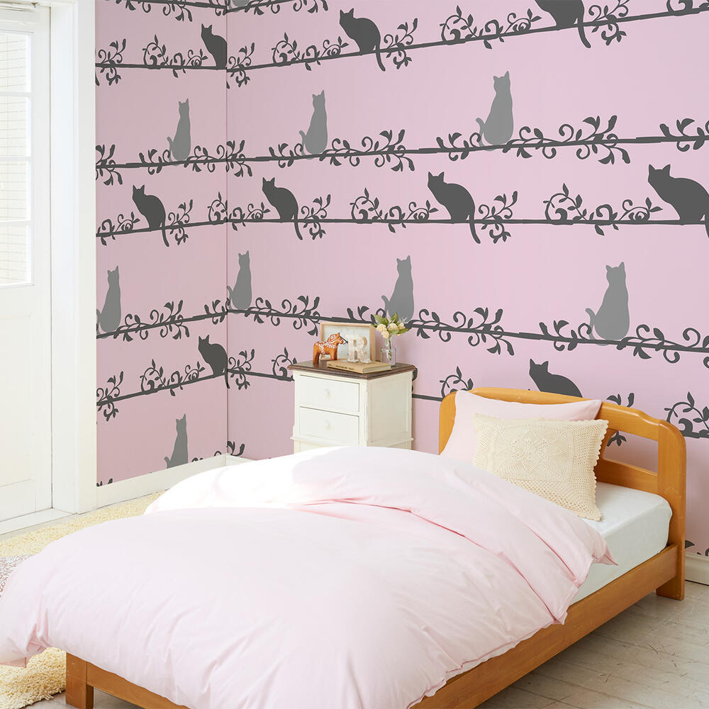 壁紙 のりなし クロス 1m単位 切り売り デジタルプリントカベ紙 ポップアート柄 P004