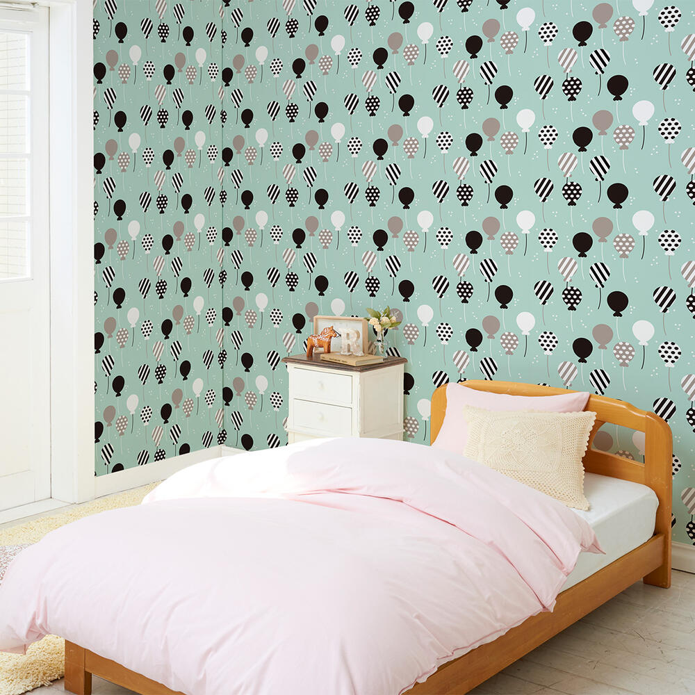 壁紙 のりなし クロス 1m単位 切り売り デジタルプリントカベ紙 ポップアート柄 P014