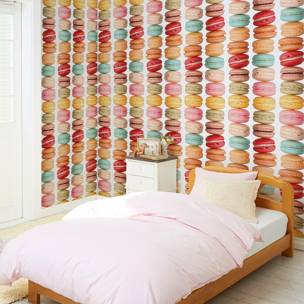 壁紙 のりなし クロス 1m単位 切り売り デジタルプリントカベ紙 ポップアート柄 P016