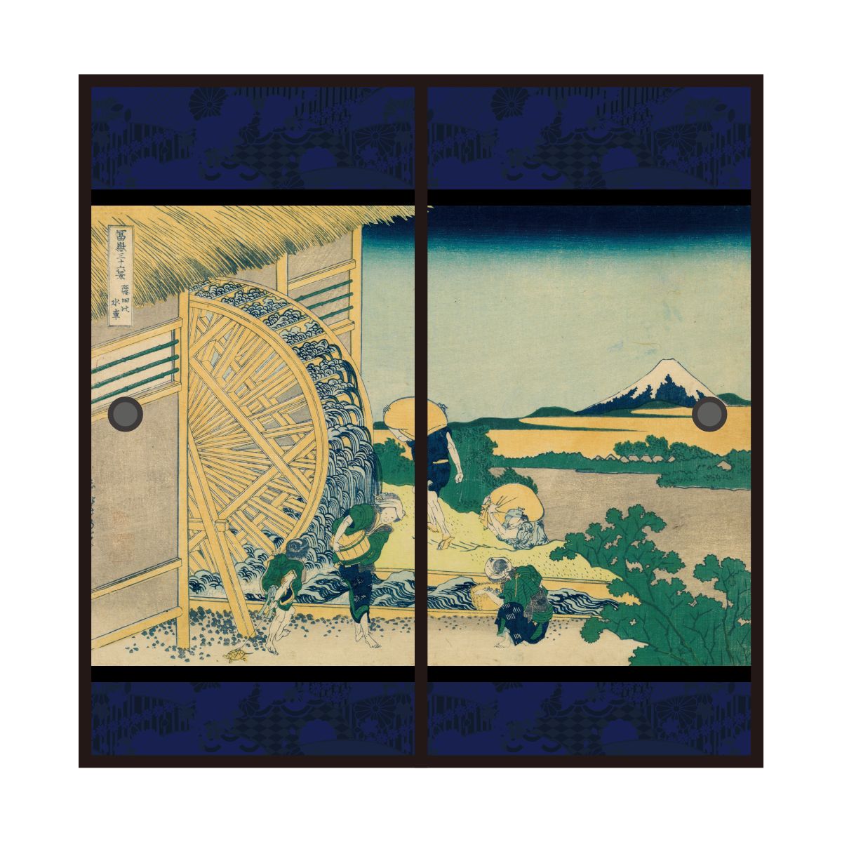 浮世絵和紙ですが印刷かもしれません 浮世絵復刻版