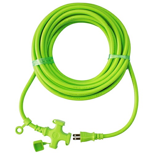 KOWA ソフトタイプ延長コード10m KM04-10 ミドリ 緑 グリーン