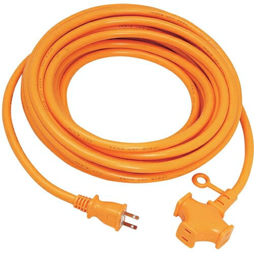 KOWA デカ太延長コード  10m KM20-10 キイロ 黄 3クチ