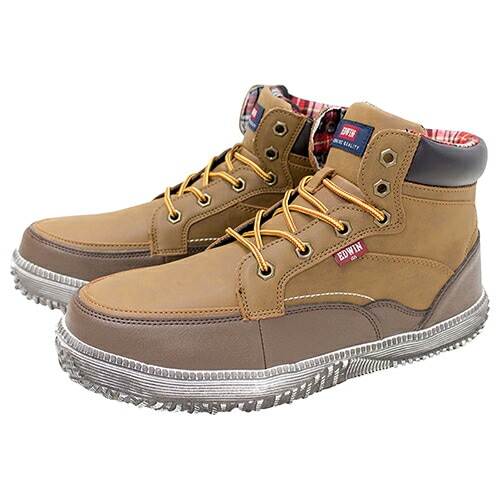 EDWIN 紳士セーフティシューズ ESM101 キャメル 27.0cm