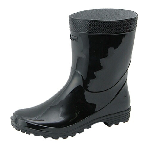 オカモト PVCブーツ オカモトキング BLACK 28.0cm