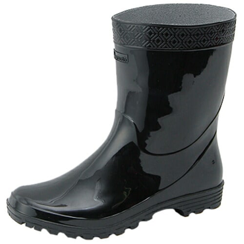 オカモト PVCブーツ オカモトキング BLACK 25.5cm