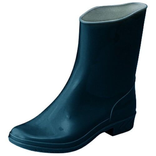 オカモト PVCブーツ オカモトレディ NAVY 25.0cm