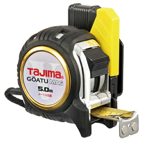 タジマ 剛厚セフGロックマグ爪25 5.0m メートル目盛 GASFGLM2550