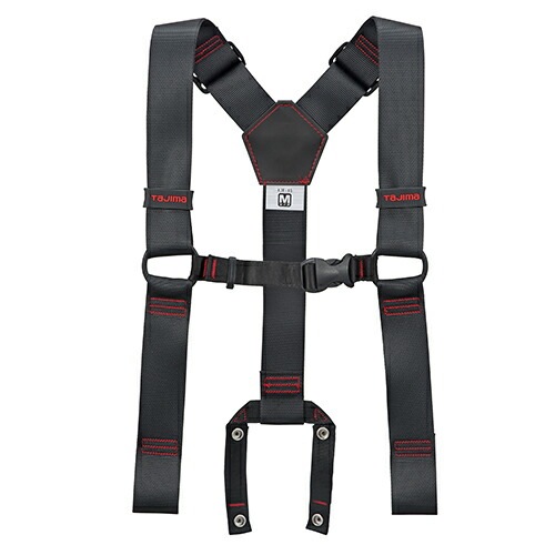 タジマ サスペンダー M 黒 YPM-BK