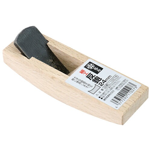 藤原産業 梅鉢龍馬 細工反鉋 24mm