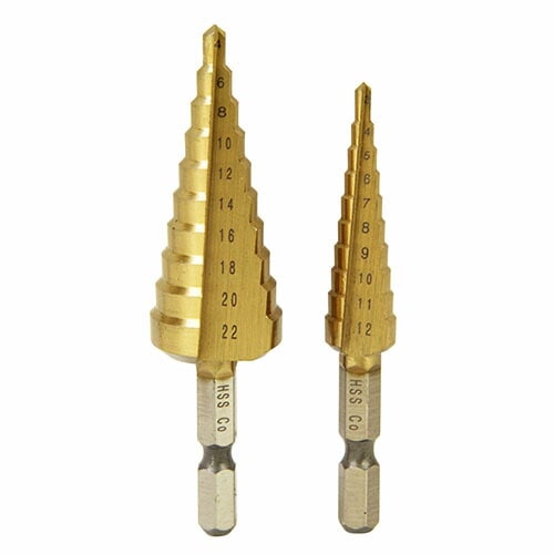 藤原産業 E-Value ステンステップドリル2本組 ESD-2