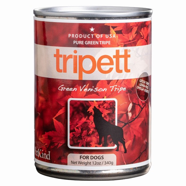 PetKind ペットカインド tripett グリーンベニソントライプ 340g ドッグフード 缶詰 ペットフード