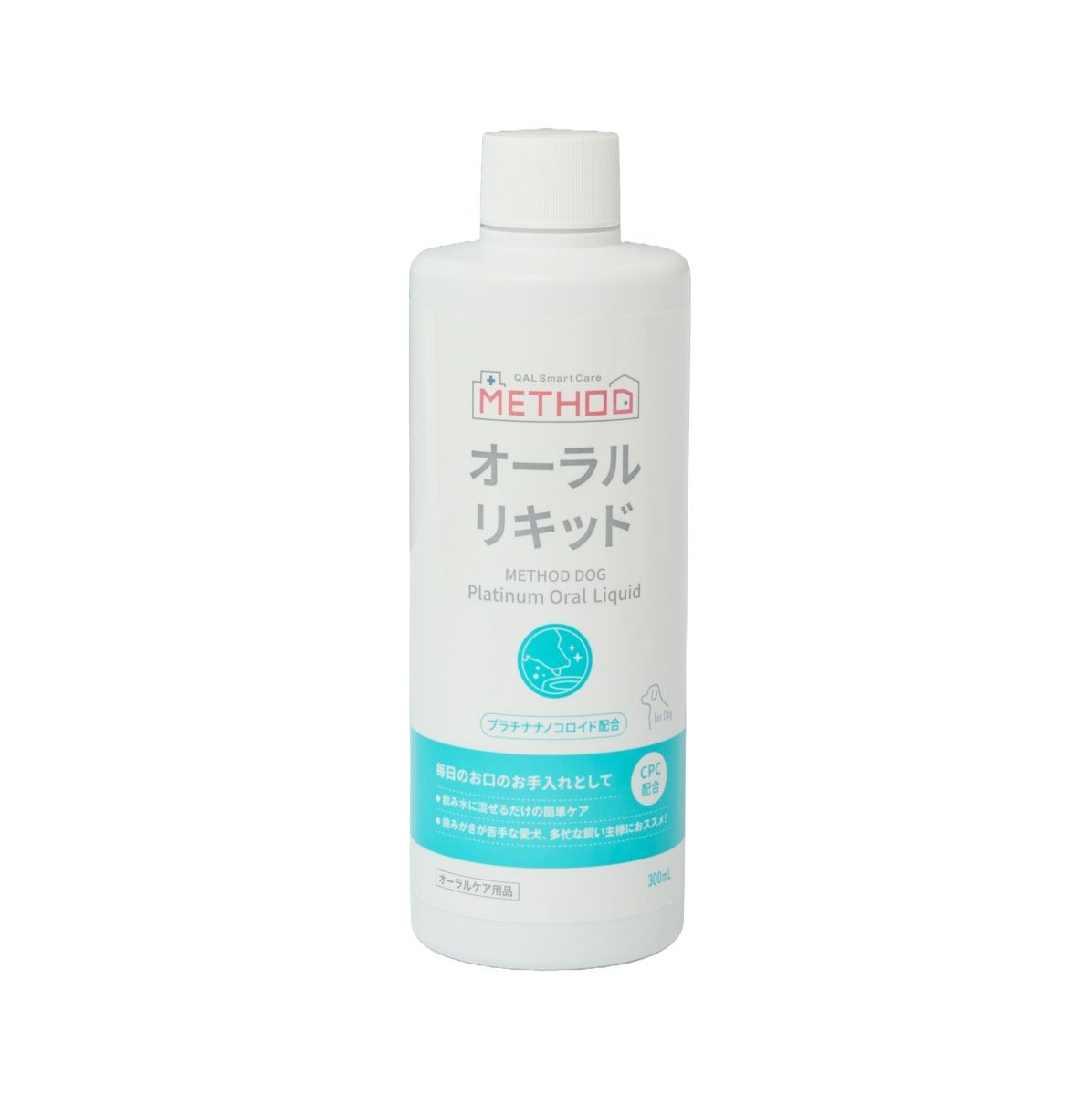メソッドドッグ プラチナ オーラルリキッド 内容量：300ml 犬用