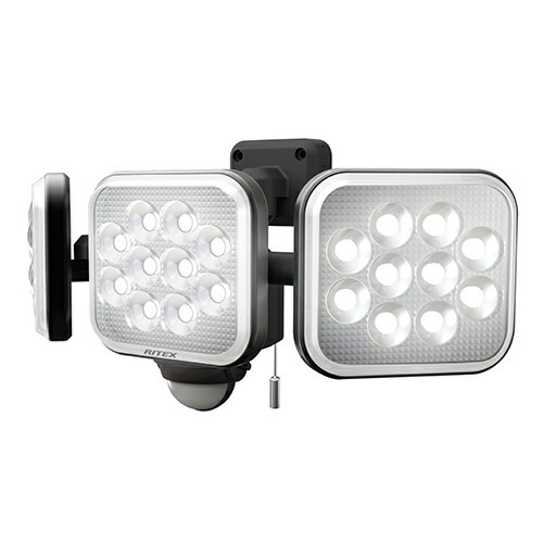 ライテックス 14W×3灯フリーアーム式LEDセンサーライト LED-AC3042