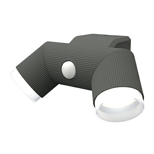 ライテックス 4.5W×2灯 LED乾電池式シンプルスタイルセンサーライト LED-CY260