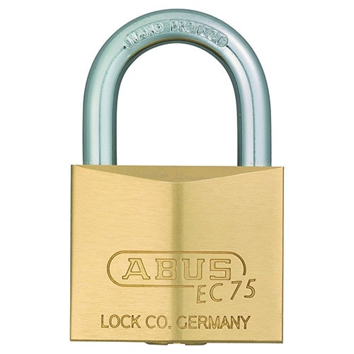 ABUS 真鍮南京錠 焼入れ弦 バラ番 EC75/30-KD