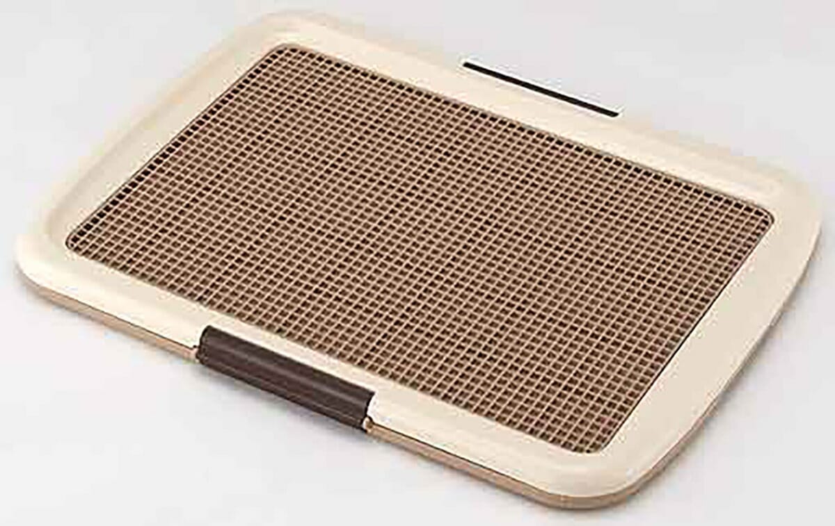 ボンビアルコン しつけるトレーメッシュプラス アイボリー サイズ：M