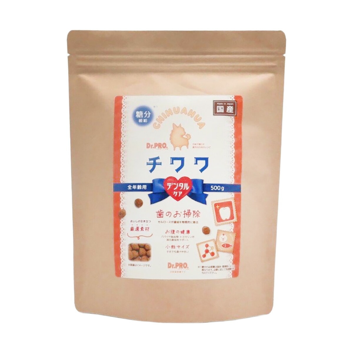 Dr.PRO.チワワフード 500g ニチドウ ドッグフード 犬用フード ペットフード 日本製 ペット用品 ペット