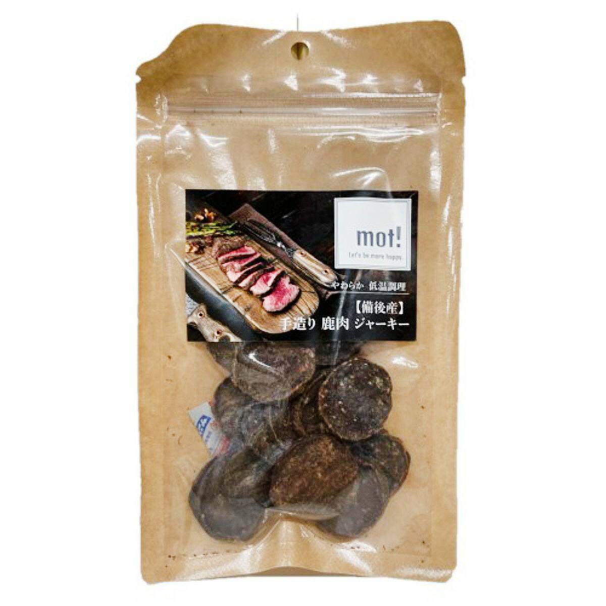 mot! 手造り鹿肉チップ 40g FLF ドッグフード ペットスナック 犬用おやつ 日本製 ペット用品 ペット