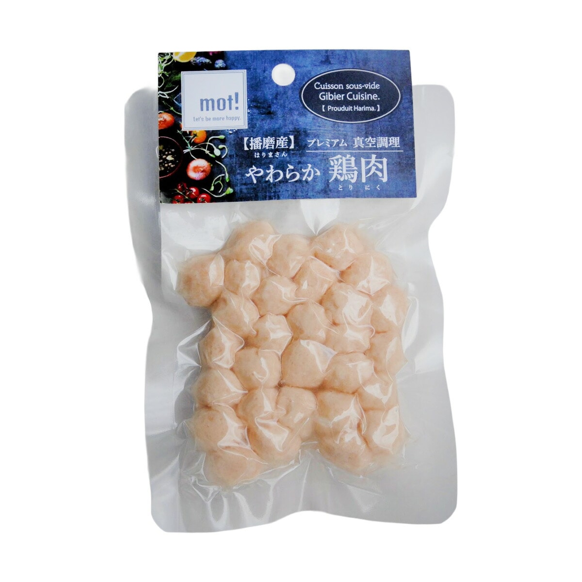 mot! やわらか鶏肉 ささみミートボール 60g FLF ドッグフード ペットスナック 犬用おやつ 日本製 ペット用品 ペット