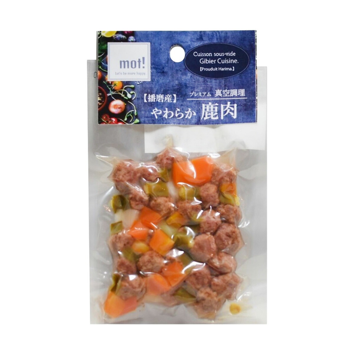 mot! やわらか鹿肉 国産野菜と鹿肉ミートボール 60g FLF ドッグフード 犬用フード ペットフード 日本製 ペット用品 ペット