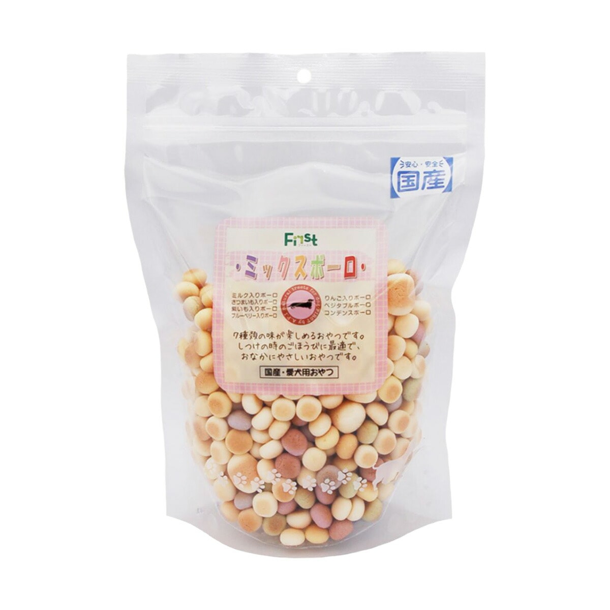 First ミックスボーロ 270g エースプロダクツ ドッグフード ペットスナック 犬用おやつ 日本製 ペット用品 ペット