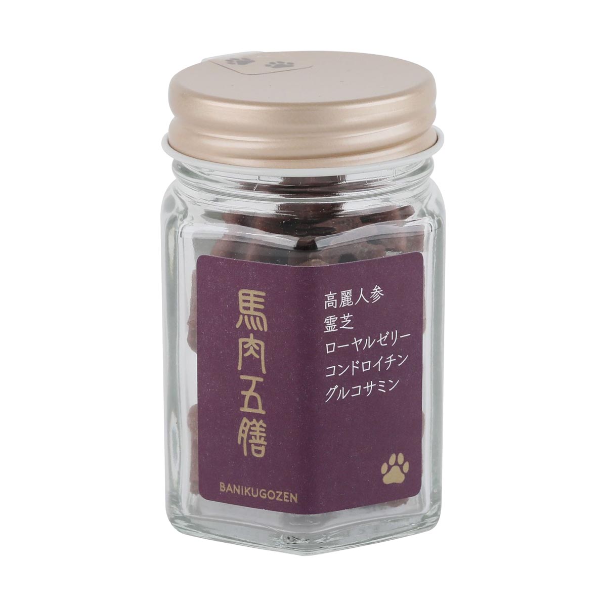 馬肉五膳 ＜レギュラー＞ 瓶入 20g オリエント商会 ドッグフード 犬用フード ペットフード 日本製 ペット用品 ペット