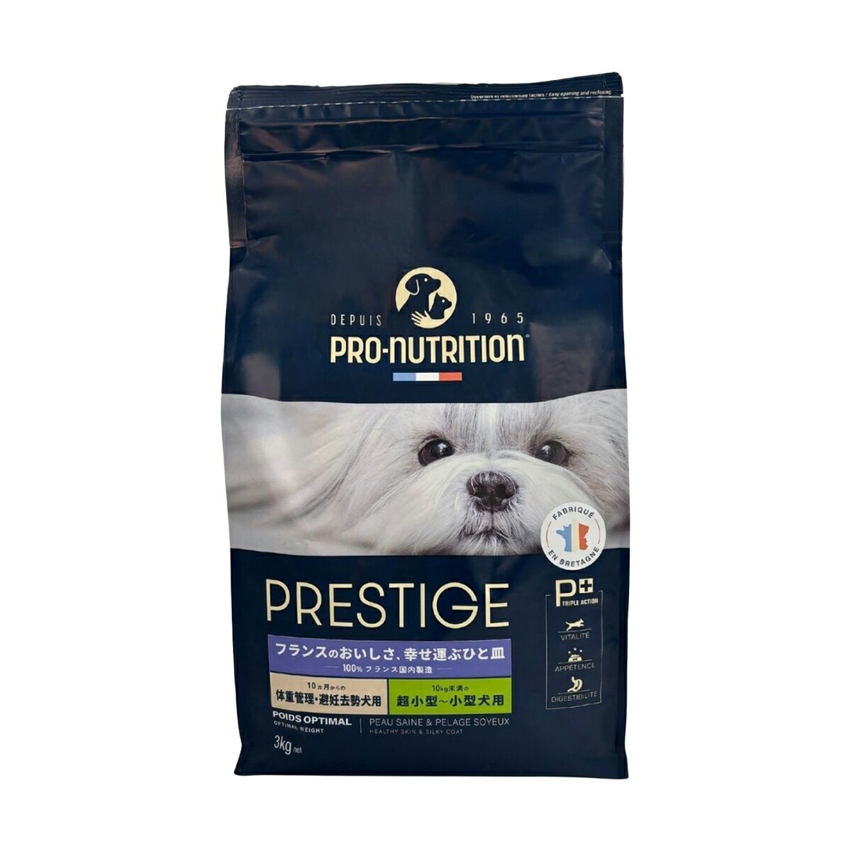 プレステージ 犬用 体重管理・避妊去勢 小粒 3kg リードバディ ドッグフード 犬用フード ペットフード フランス製 ペット用品 ペット