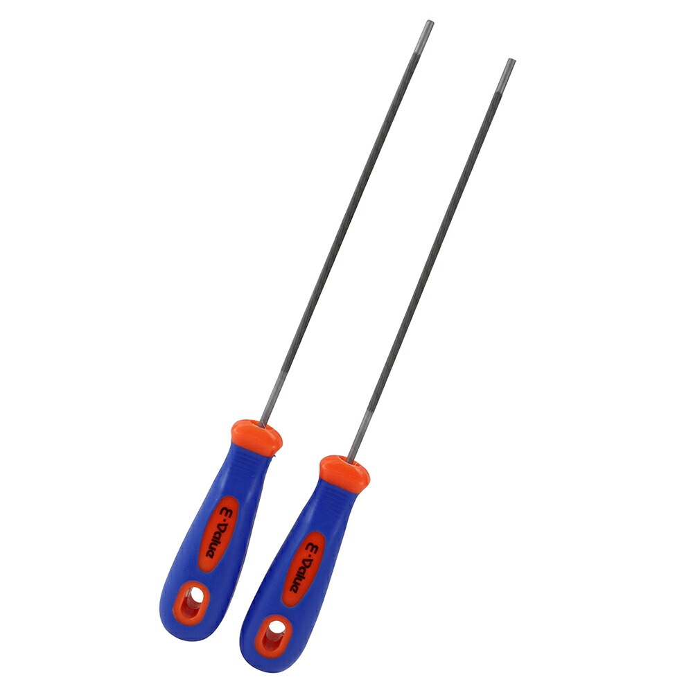 【期間限定特価販売！12/28まで】藤原産業 E-Value チェンソーヤスリ2本組 4.0mm