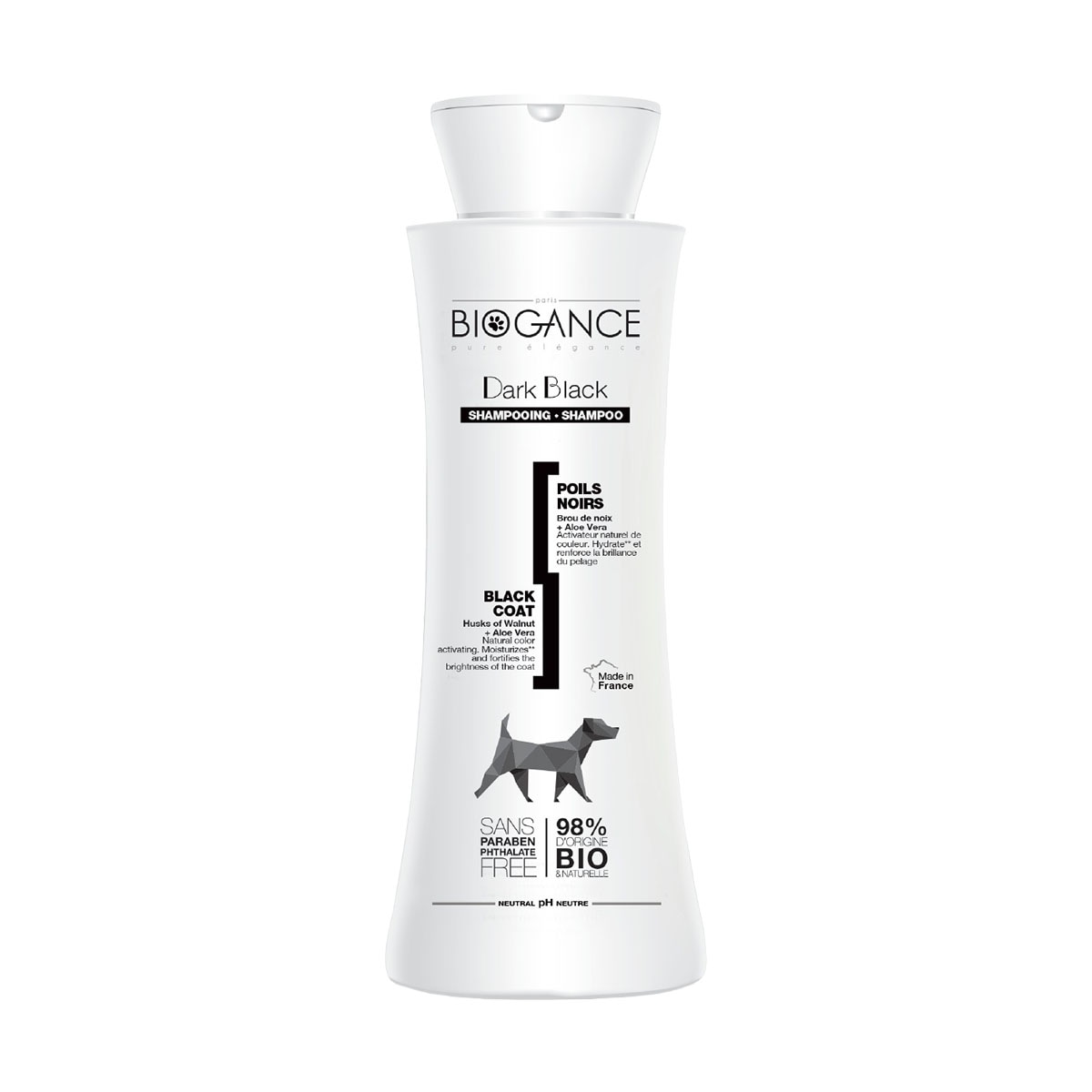 ダーク・ブラックシャンプー BIOGANCE バイオガンス 犬用 猫用 犬猫兼用 内容量：15ml ペット用品 ペット