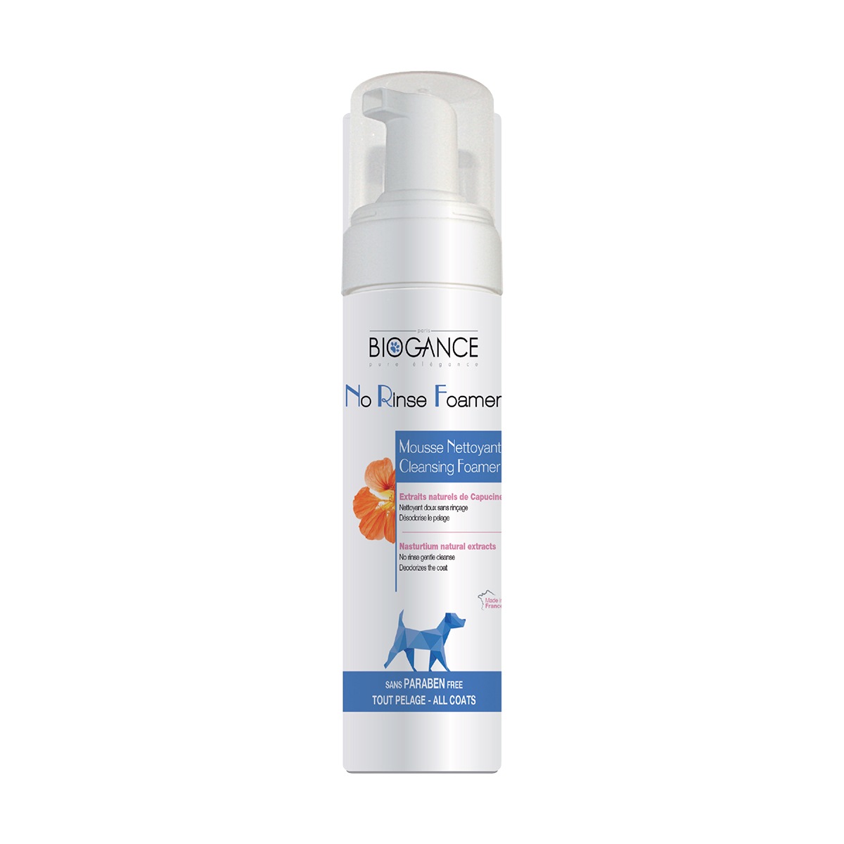ノー・リンス フォーマー犬用 BIOGANCE バイオガンス 犬用 内容量：200mL ペット用品 ペット