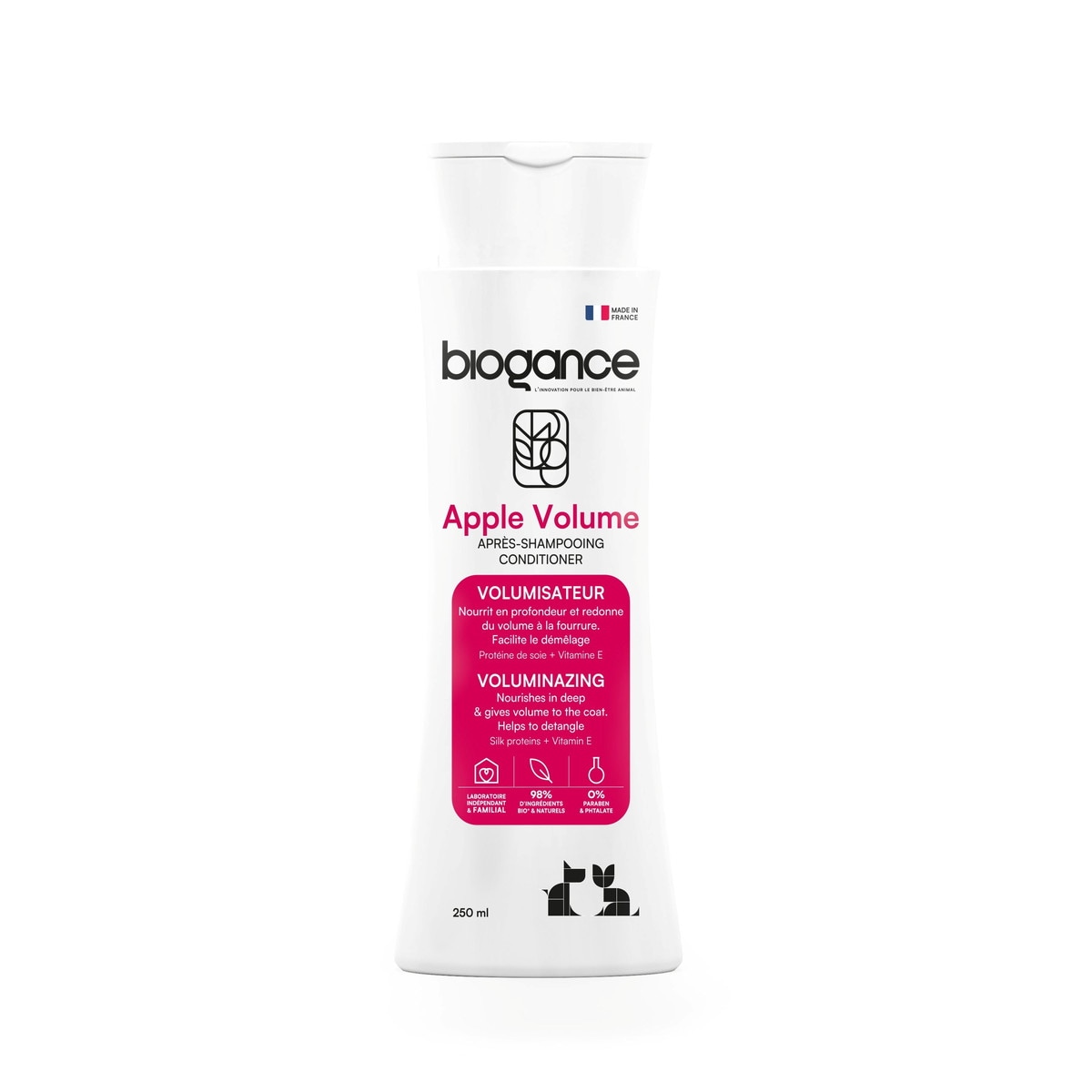 アップルボリュームコンディショナー BIOGANCE バイオガンス 犬用 猫用 犬猫兼用 内容量:250mL ペット用品 ペット