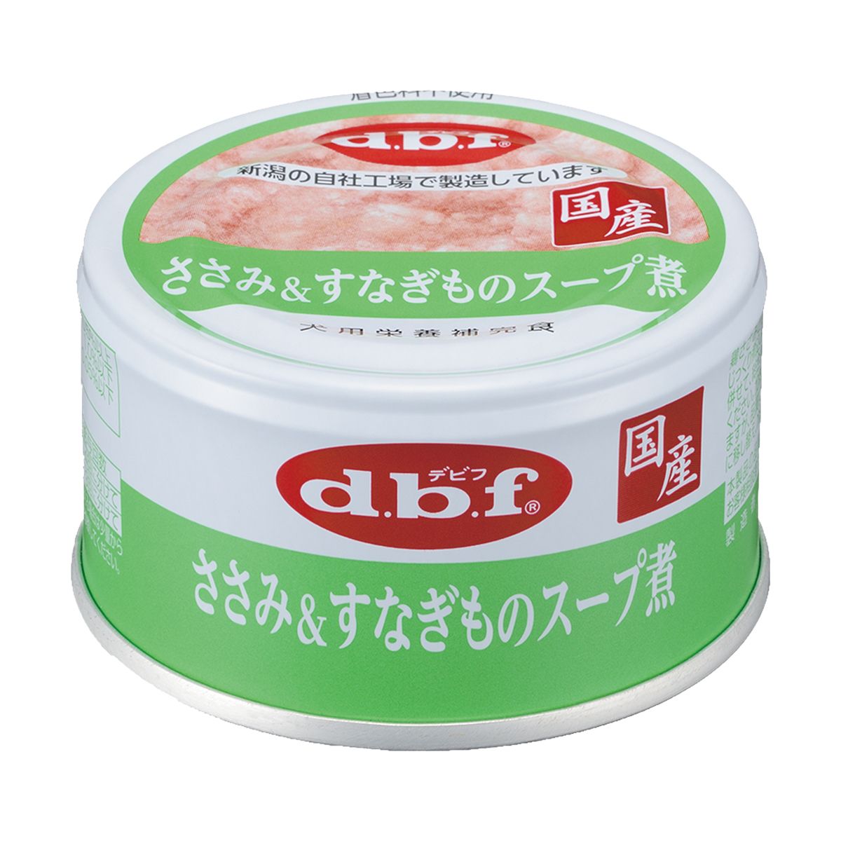 デビフ d.b.f 国産 犬用 ウェットフード ペットフード ささみ＆すなぎものスープ煮 日本製 缶詰 ドッグフード ささみ＆すなぎものスープ煮 内容量：85g ペット用品 ペット