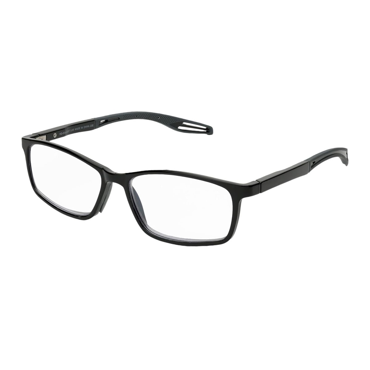老眼鏡 おしゃれ ブルーライトカット 度数 3.5 メンズ 男性 スマホ PC シニアグラス リーディンググラス ブラック RG-S04-C35T