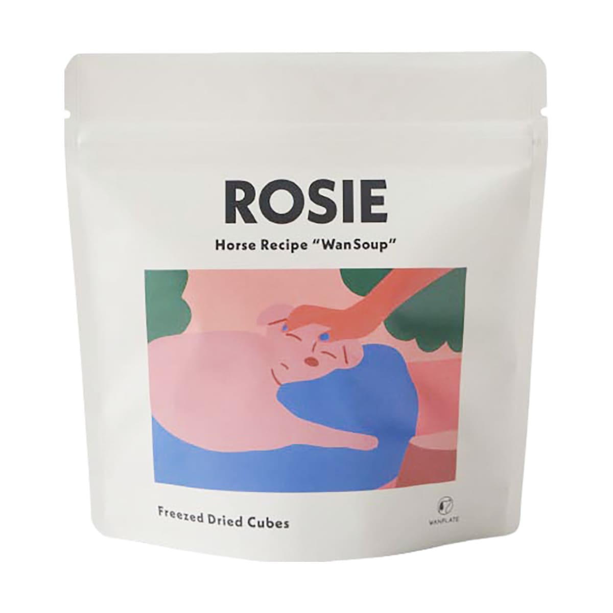 WanSoup-ROSIE ホースレシピ ミニパック 24g 高タンパク 馬肉 ビーツ クランベリー パウチタイプ ドッグフード 犬用フード おかず 抗酸化作用