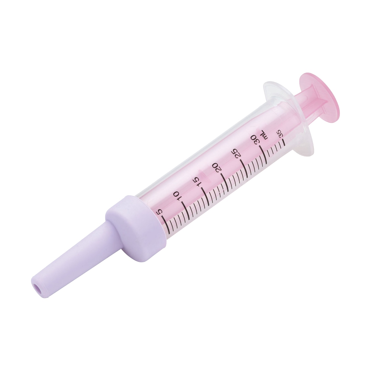 ペット用 キャップ付注入用注射器 30ml ピンク 犬用 猫用 フィーダー 経口投薬器 シリンジ ペット用介護用品 日本製