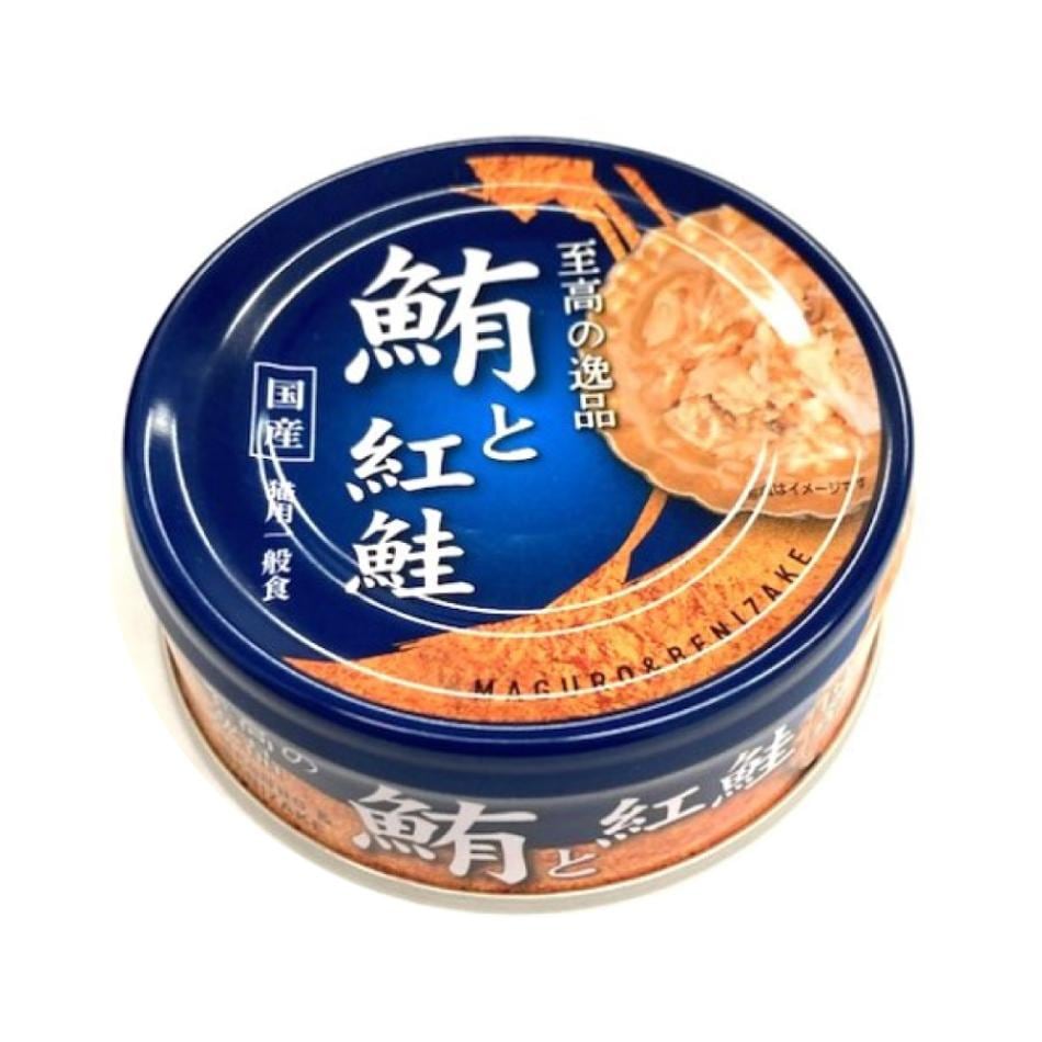 キャットフード 至高の逸品 鮪と紅鮭 80g 猫用一般食 国産 猫缶 缶詰