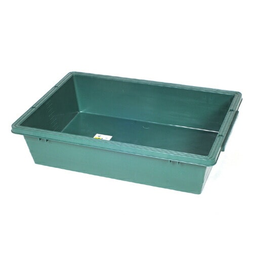 藤原産業 緑長 プラスチック製トロ舟 大 80L