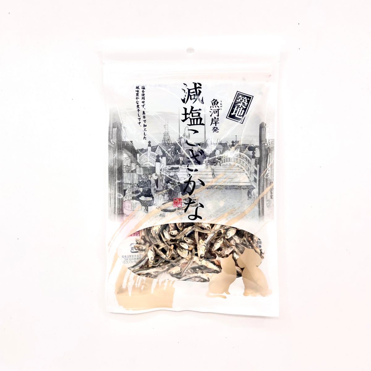 築地減塩こざかな 80g 藤沢商事 ドッグフード ペットスナック 犬用おやつ 日本製 ペット用品 ペット