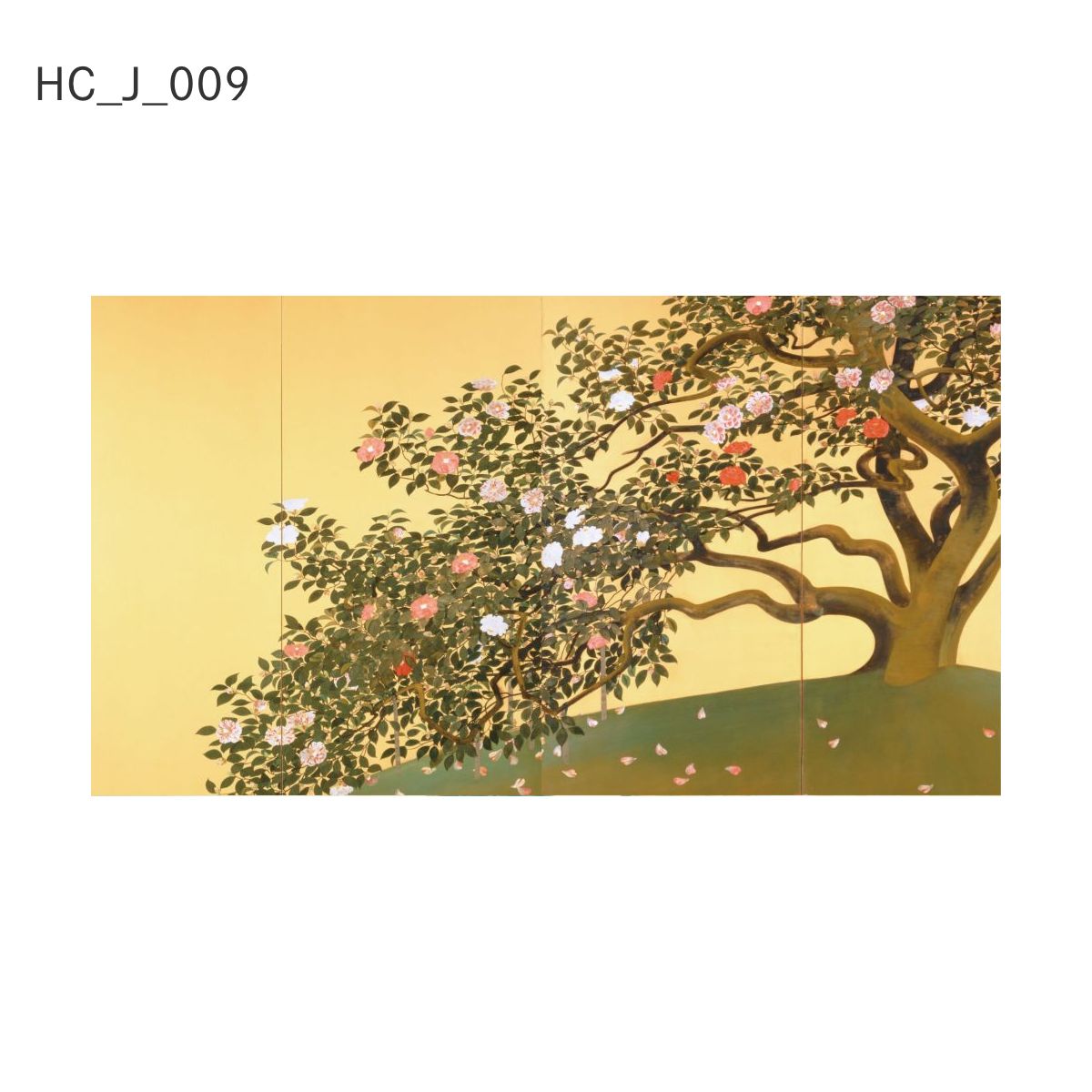 貼ってはがせる壁紙シート アートシリーズ 和の巨匠たち 日本の名画 HC_J_001 ～ HC_J_012 シールタイプ 幅約120cm×高さ約66cm 1枚入り アサヒペン