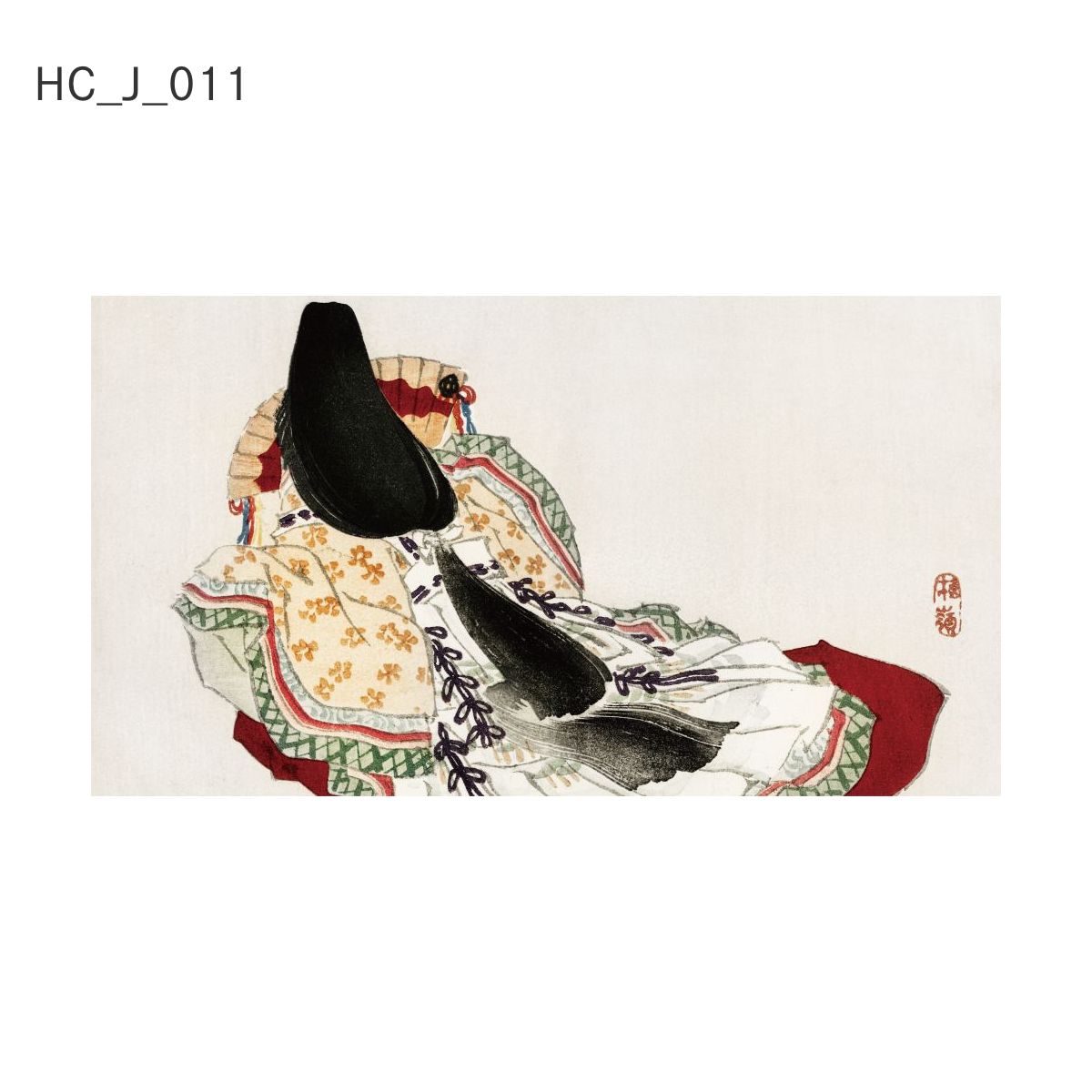 貼ってはがせる壁紙シート アートシリーズ 和の巨匠たち 日本の名画 HC_J_001 ～ HC_J_012 シールタイプ 幅約120cm×高さ約66cm 1枚入り アサヒペン